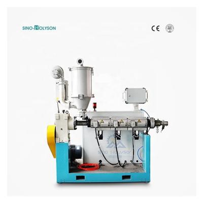 China 11kw Plastic Single Screw Extruder For PP PE Corrugated Pipe Machine for sale