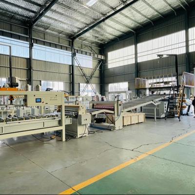 China 75kW PLC Siemens Control Laminated PVC Marble Sheet Making Machine for sale