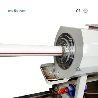 Κίνα 110kW ισχύος Sino-HS 3 στρώσεις μηχανή κατασκευής σωλήνων PVC / HDPE μηχανή σωλήνων / PPR μηχανή σωλήνων προς πώληση