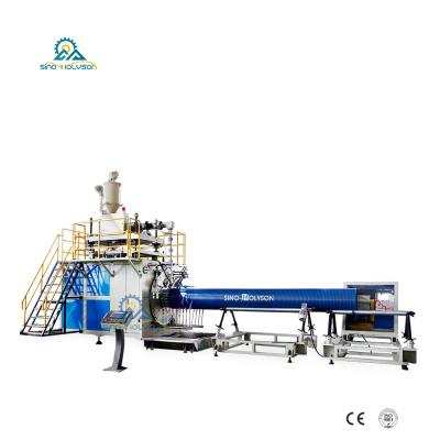 Chine Machine de fabrication de tubes à enroulement en PE HDPE à vis unique CrMoAl à vendre