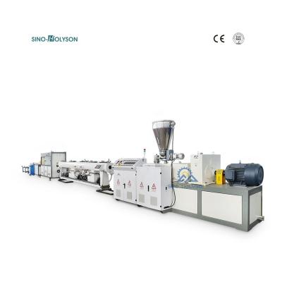 China 2-15m/min U-PVC/C-PVC/PVC máquina de fabricación de tuberías de diámetro 20-110mm de Sino-Holyson en venta