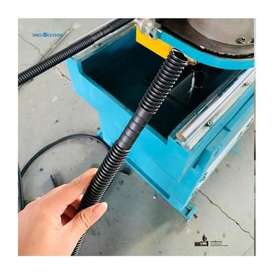 China 75 Rpm Screw Speed HDPE PP PVC Electrical Conduit Pipe Making Machine 22kw for sale