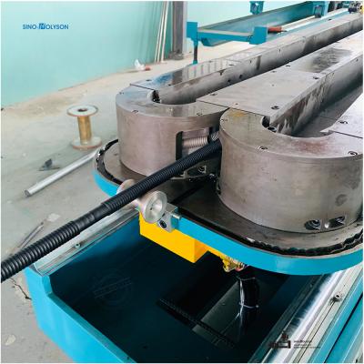 China Máquina de fabricação de tubos ondulados de HDPE totalmente automática 22kW à venda