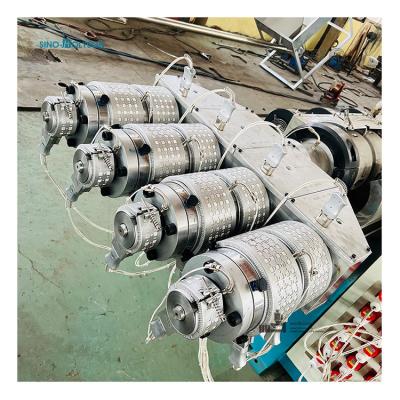 China Dubbele schroef 16-32 mm elektrische leiding PVC-pijpmachine Te koop