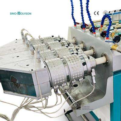 China 22kw PVC-Leitung Rohrherstellung Maschine Elektrische Vier Hohlraum zu verkaufen
