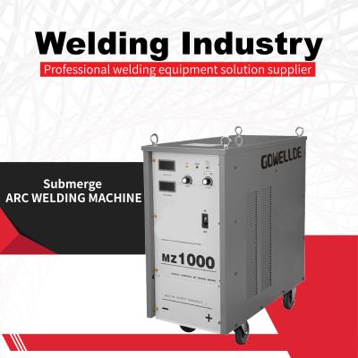 China GOWELLDE MZ1000 Submerged ARC Welding Machine SAW IGBT 1000Amps 60Hz Advanced inverter technology welding machine for sale