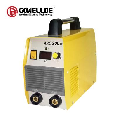 China DC Inverter ARC200 Portable Stick Welding Machine Lightweight Overcurrent Protection for sale