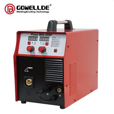 China Pulse Mig Welder Single Phase 250A Welding Machines Suitable for welding aluminum Doors and windows for sale