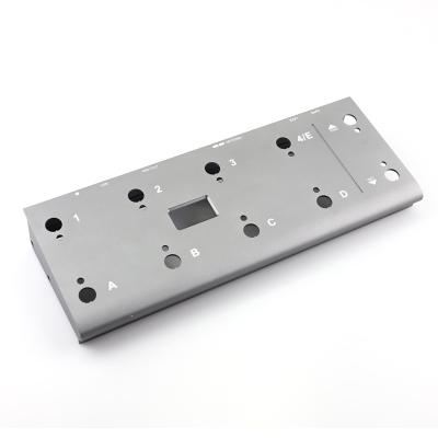 China 4 Axis CNC Machining Service , Switch Plate CNC Machined Aluminum Parts for sale