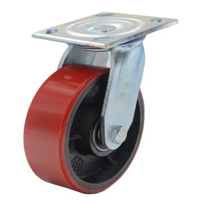 China Heavy Duty (Industrial) Trolley Caster Iron Core For Wheelbarrow for sale
