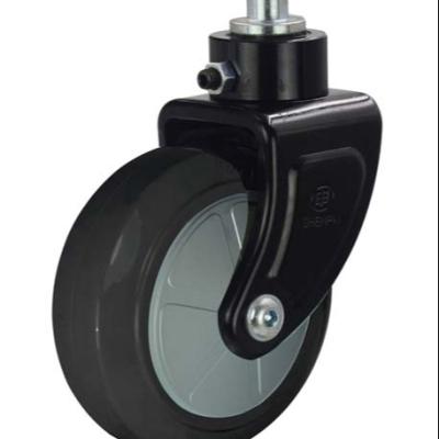 China Home Use 25D Swivel Caster For Foldable Ambulance Bed for sale