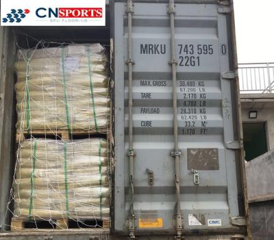 Chine les granules en caoutchouc non toxiques de 4mm EPDM humides versent en place à vendre