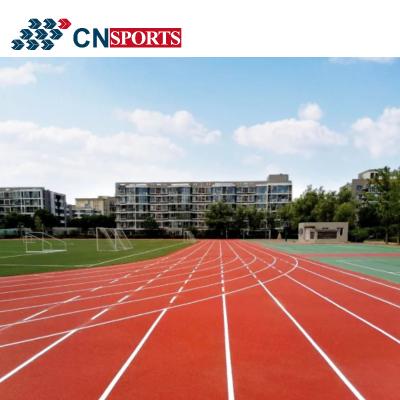 China Soundproof SPU Flooring For Sandwich Running Track Flooring Material for sale