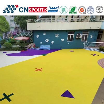 China Gránulos de goma coloridos sintéticos de EPDM para Mat Playground de goma en venta
