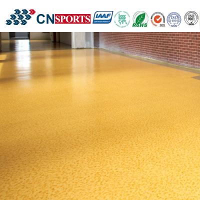 China Indoor/Outdoor Easy Construction Stone Pattern Type SPUA Flooring For School for sale