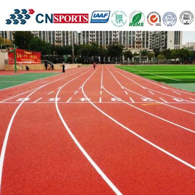 China Sandwich Self Knot Type Running Track For Any Form Of Athletics Training Venues for sale
