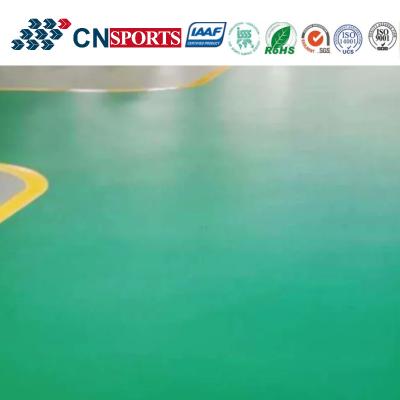 China Fire Resistant Spua Commercial Rubber Flooring Ensure Pubilic Security for sale
