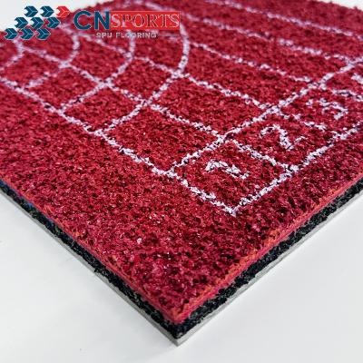 China Nice Weather Resistance Environmental Protection PU Running Track China manufacturer for sale