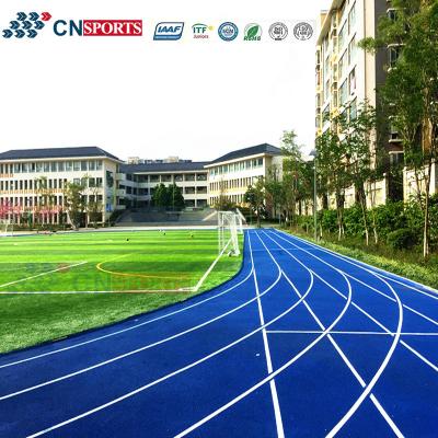 China IAAF Synthetic Sports Rubber Running Track Flooring for sale