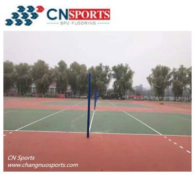 Chine Haut plancher de basket-ball d'absorption de matériel et d'eau de Polyurea de ductilité et de résistance aux intempéries d'Anti-transitoire à vendre
