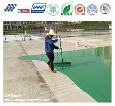 China TB-201Base Primer SPU Tennis Sports Flooring ,Non-Toxic for sale