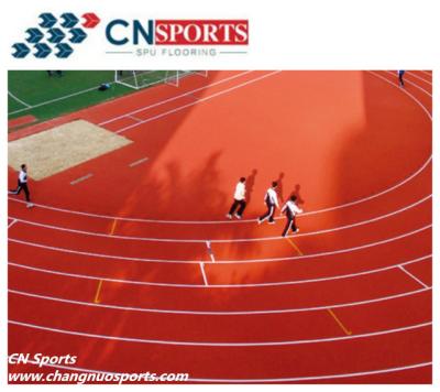 China Anti corrediça da barreira alta sintética alta da pista de atletismo da ductilidade à venda