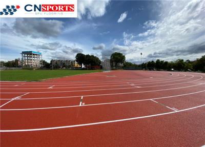 Cina Stadio di gomma pista di corsa PU pista di corsa atletica certificato IAAF non tossico in vendita