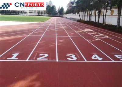 China Grânulo de borracha vermelhos da pista de atletismo EPDM para o campo de jogos à venda