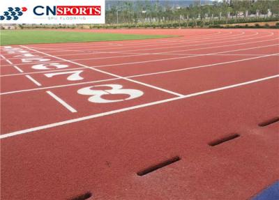 China Pontos de borracha da isolação térmica da pista de atletismo do ISO anti à venda