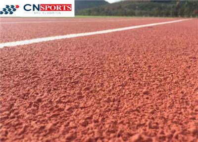 China CE PU Rubber Running Track Weather Resistance Sandwich System Running Track for sale