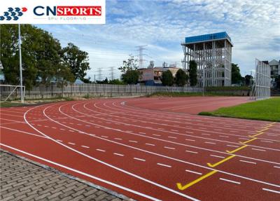 China Athletics Rubber Running Track 13mm Synthetic Running Track for sale