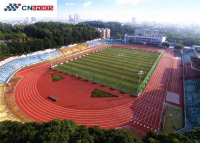 China Stadium Synthetic PU Running Track 0.4Mpa Wear Resistance With IAAF Certificate for sale