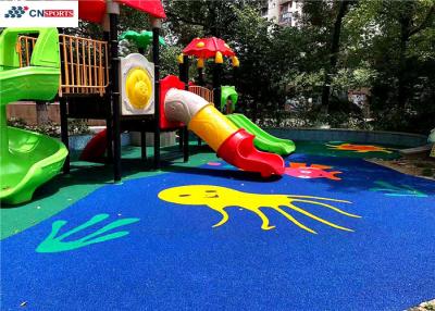China EPDM Gummifußbodenwärmedämmung des Spielplatz-im Freien zu verkaufen