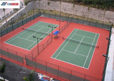 China IAAF Badminton Court Rubber Flooring No Bubble Waterproof for sale