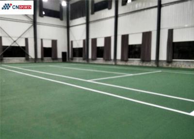 China Green Indoor Tennis Court Flooring Thermal Insulation for sale