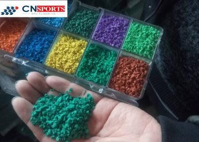 中国 有毒な人工的な草の総合的な泥炭のInfillingのEpdmのゴム製微粒非 販売のため