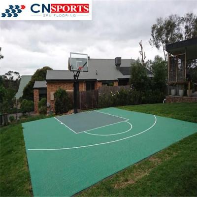 China Synthetic Suspended PP Interlocking Sports Flooring Windproof for sale