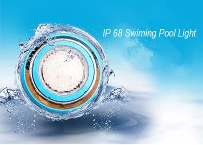 China IP68 Wall Mounted RGB LED Swimming Pool Light / Outdoor LED Pond  Lamp for sale