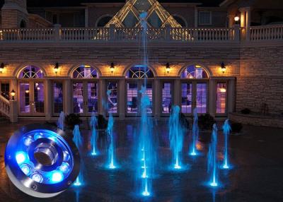 China DMX RGB IP68 Anti Corrosion Underwater LED Fountain Lights for sale
