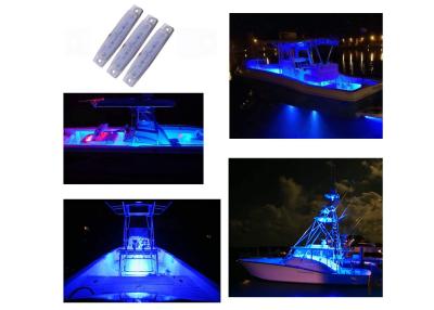 China 12V White Blue Boat Marine Caravans LED Light Trailer Thin LED Marker Clearance Lights for sale