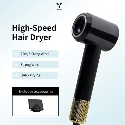 China 110,000rpm High Speed negative ion quick-drying Hair Dryer with 3 Heat Settings for sale