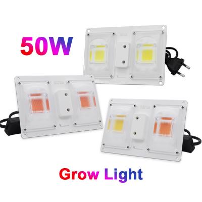 China Energy Saving Full Spectrum Led Grow Lights Board 50W Voltage 110V for sale