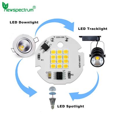 China 4000k SMD LED Chip Smart IC ningunos usos de For Commercial Lighting del conductor en venta