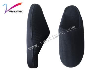 China Indoor Household Mens House Shoes Anti Slip Slippers Soft Wood Sole for sale