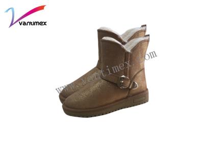 China Comfortable Non slip thicker flat short boots clastic luxury for sale