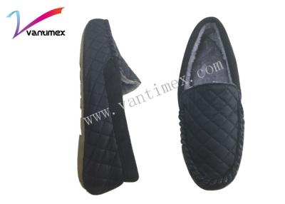 China Tide joker lattice flat comfortable ladies shoes sheep wool plush for sale