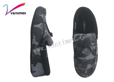 China Breathable camouflage trend mens casual slip on shoes / footwear for sale
