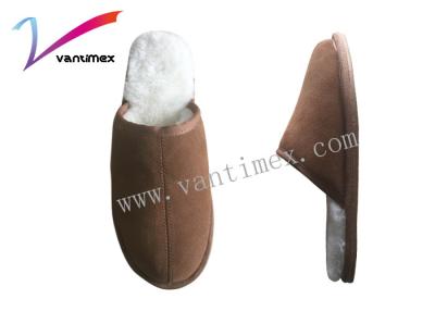 China Micro Suede Fabric Mens House Slippers Mens Slip On Slippers Micro Suede Fabric for sale
