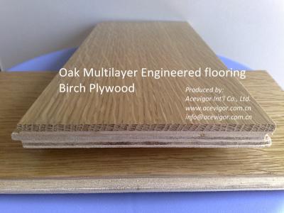 China White Oak Engineered Flooring for sale