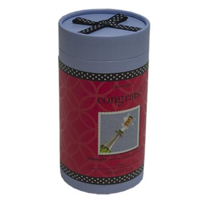 China Custom Luxury Paper Cans Packaging Recycled Material CMYK Offset Printing for sale